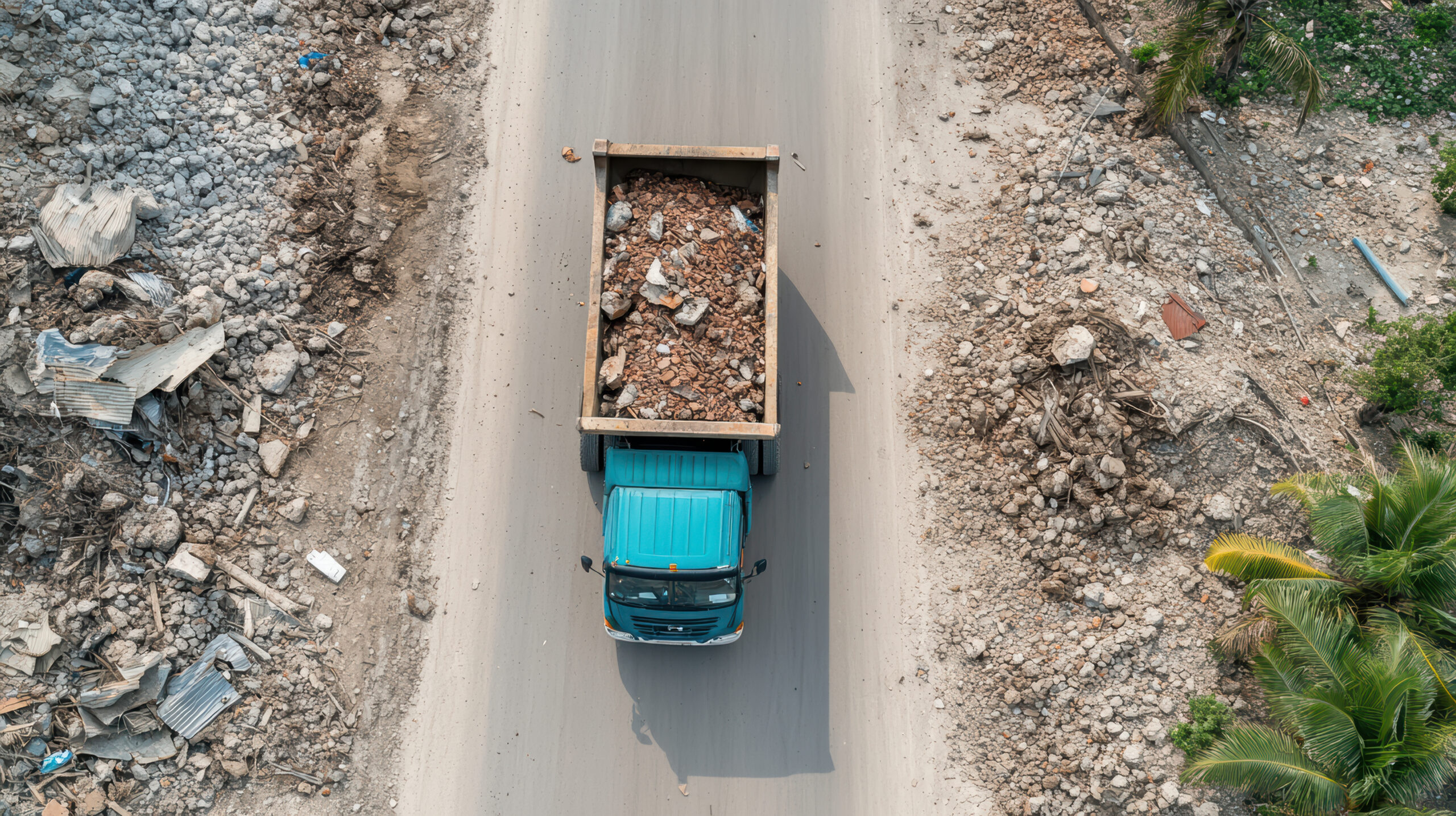 Commercial dumpster services